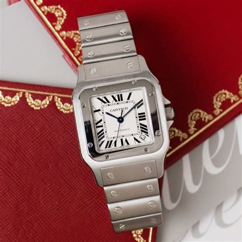 cartier santos watches logo